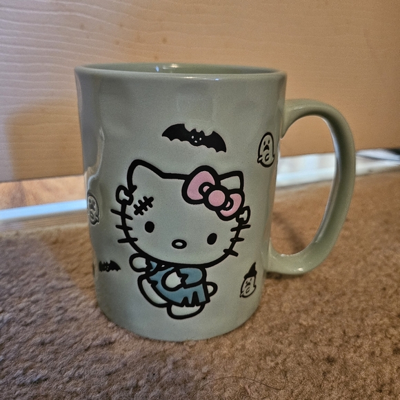 Hello kitty frankenstein mug hello kitty halloween cup frankenstein cup - Picture 1 of 3